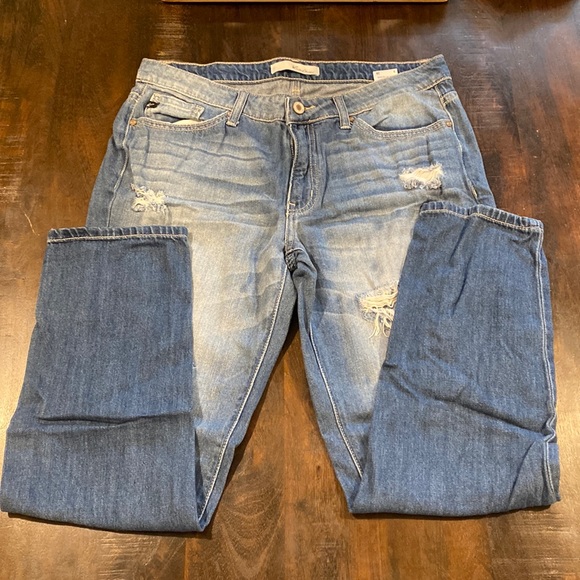 KanCan Denim - Kancan boyfriend heavy distressed jeans